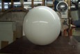 White Acrylic Sphere